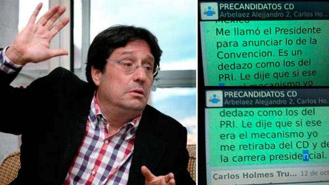 Capítulo 1: El chat – La Candidata: primera Temporada