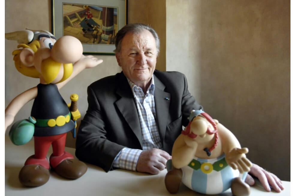 Fallece Albert Uderzo, el dibujante de Astérix