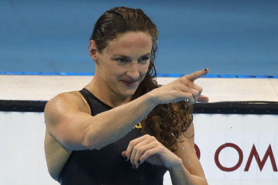 Katinka Hosszu, nadadora húngara. Foto: AFP