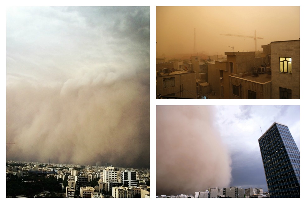 Tormenta de arena sin precedentes