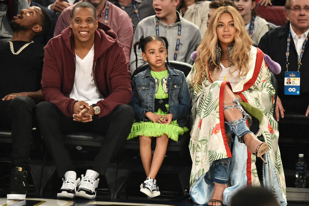 Hija de Beyonce le sigue los pasos