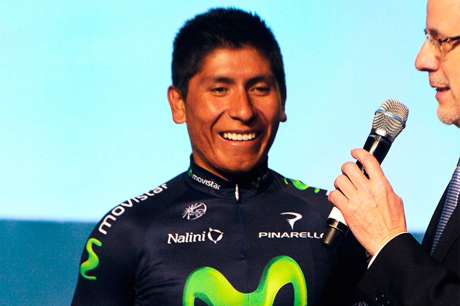 Nairo Quintana, esperanza del Movistar en las escaladas