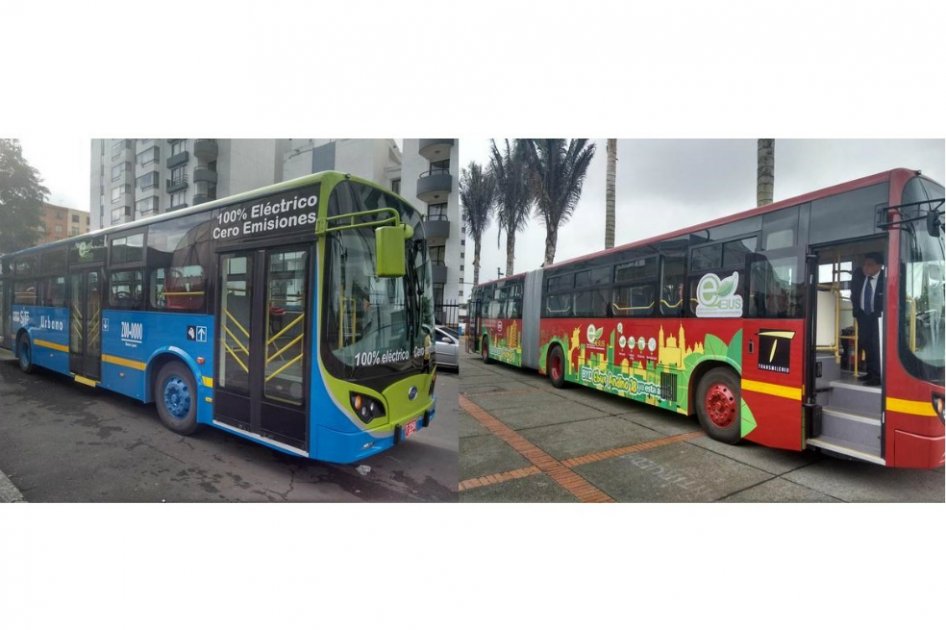 Primeros articulados de Transmilenio completamente eléctricos