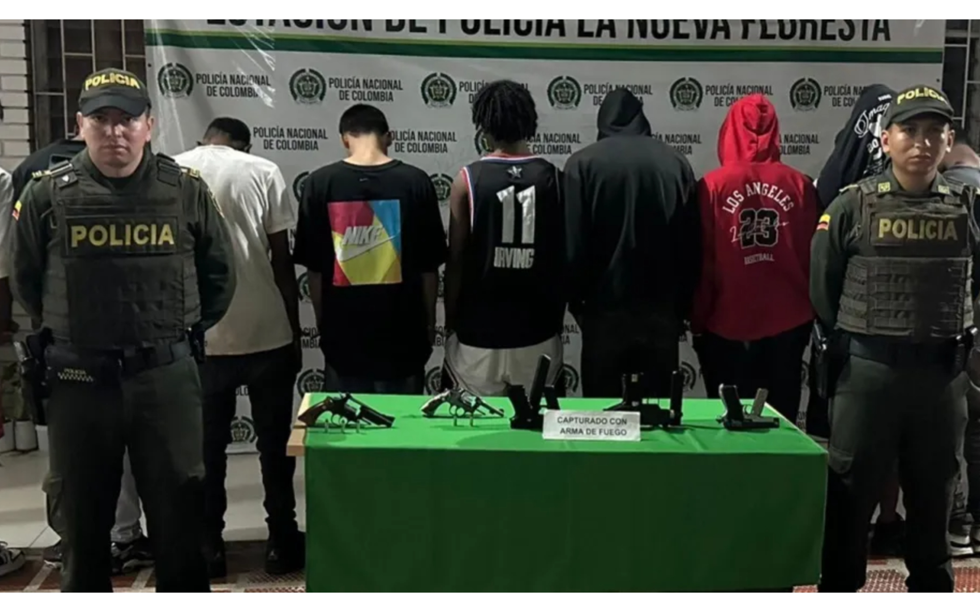Capturan a nueve personas tras persecución en Cali por asesinato de un joven
