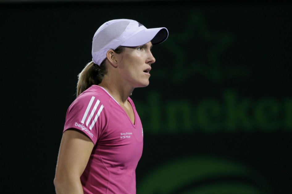Henin, de 33 años, ganó durante su carrera siete títulos de Gran Slam. Foto: AFP