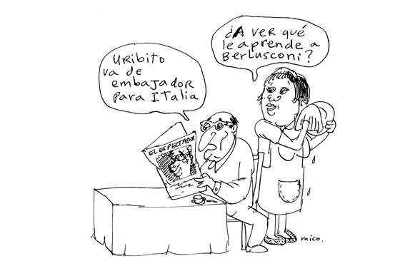 Uribito embajador