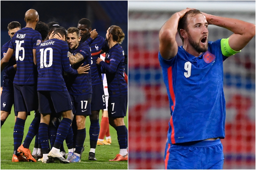 Francia ganó e Inglaterra tropezó en la Liga de las Naciones