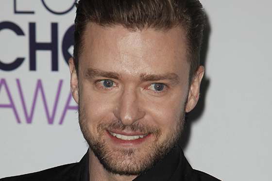 Justin Timberlake in the press room for 40th Annual The People's Choice Awards 2014 - PRESS ROOM, Nokia Theatre L.A. Live, Los Angeles, CA January 8, 2014. Photo By: Emiley Schweich/Everett Collection
