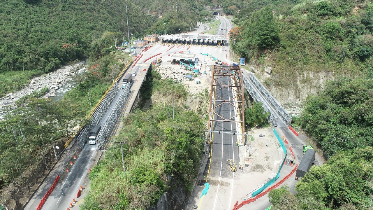 Puente metálico mejorará la movilidad en la vía Bogotá-Villavicencio
