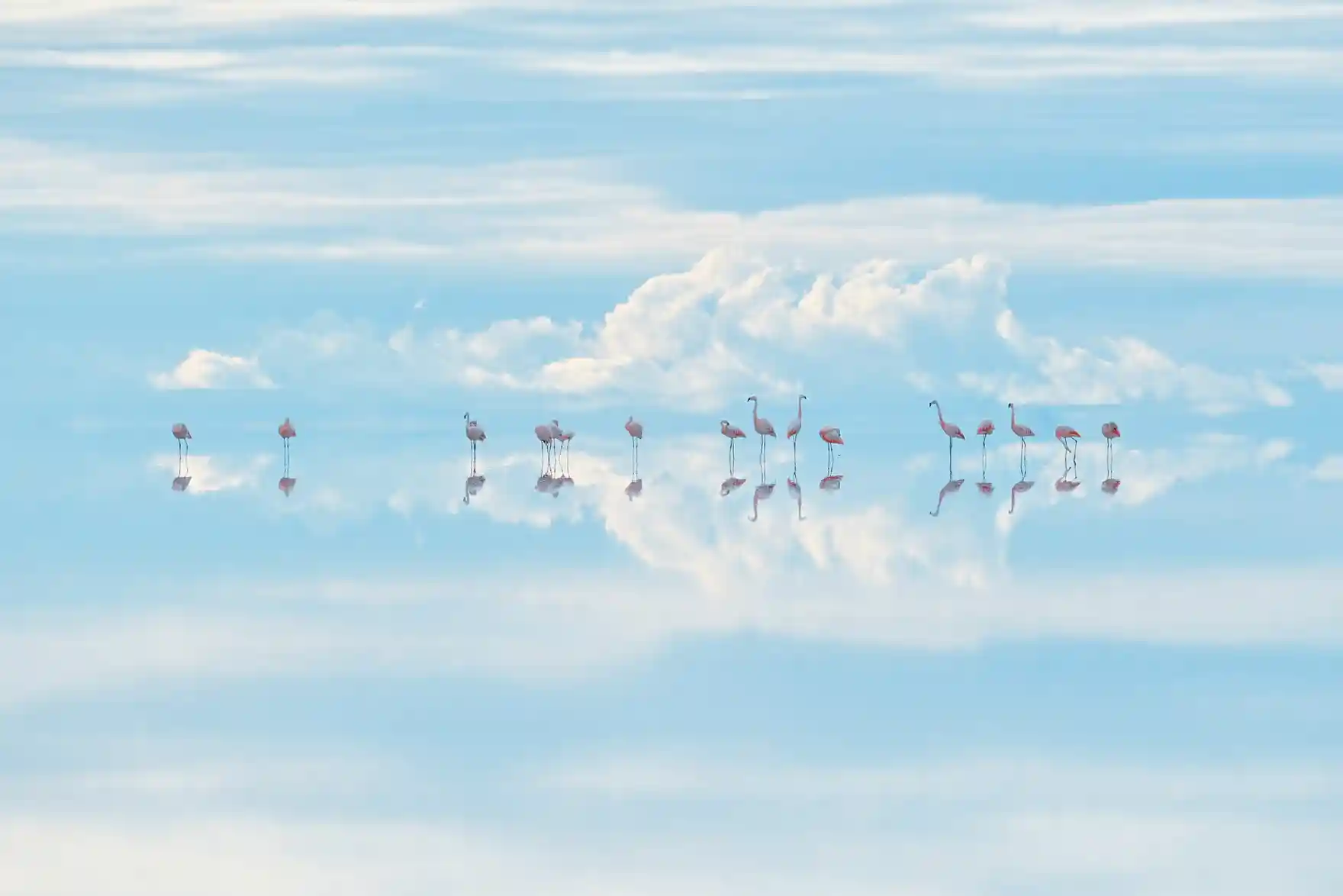 Categoría arte natural: Junji Takasago, de Japón, plasmó este momento en el Salar de Uyuni, la salina más grande del mundo.