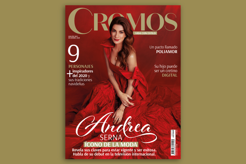 Andrea Serna protagoniza la nueva portada de la Revista Cromos