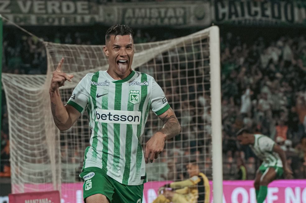 Mateus Uribe anotó el gol de la victoria en el partido entre Nacional y América (1-0).