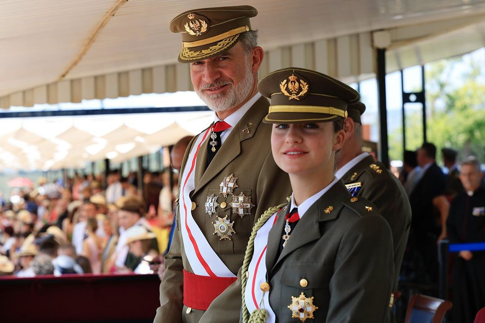 La princesa Leonor sufre trastorno que heredó del Rey Felipe de España