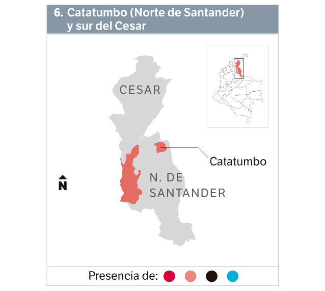 Datos entregados por el Observatorio de DD.HH. y conflictividades de Indepaz.