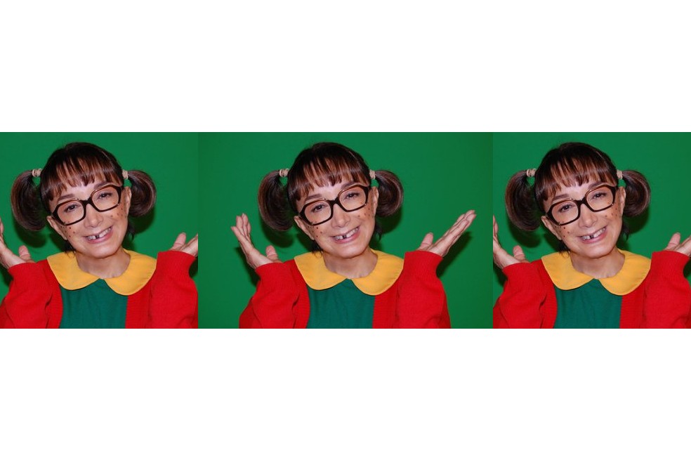 La Chilindrina era interpretada por María Antonieta de las Nieves.