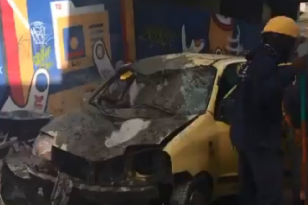 Una persona lesionada tras caída de material de construcción del BD Bacatá