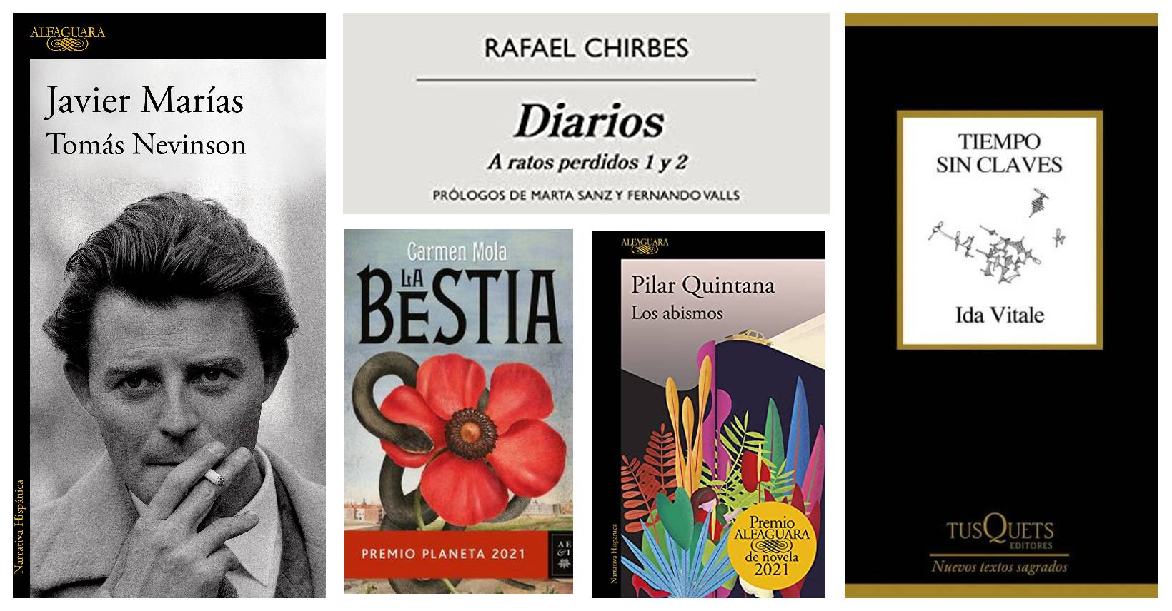 Algunos libros en español que marcaron 2021