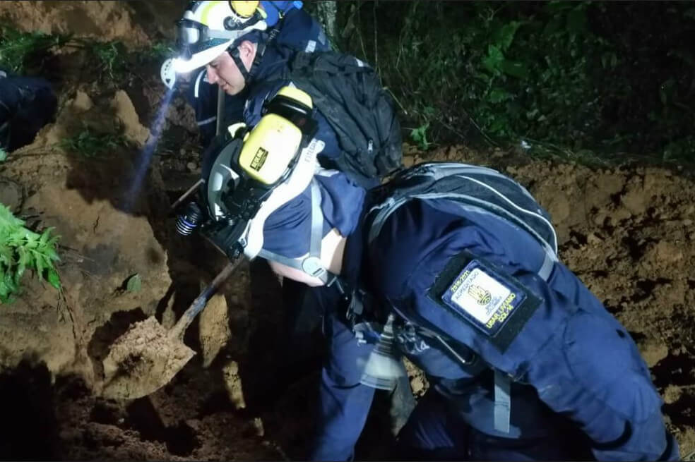 Cinco muertos por derrumbe en Chinchiná, Caldas