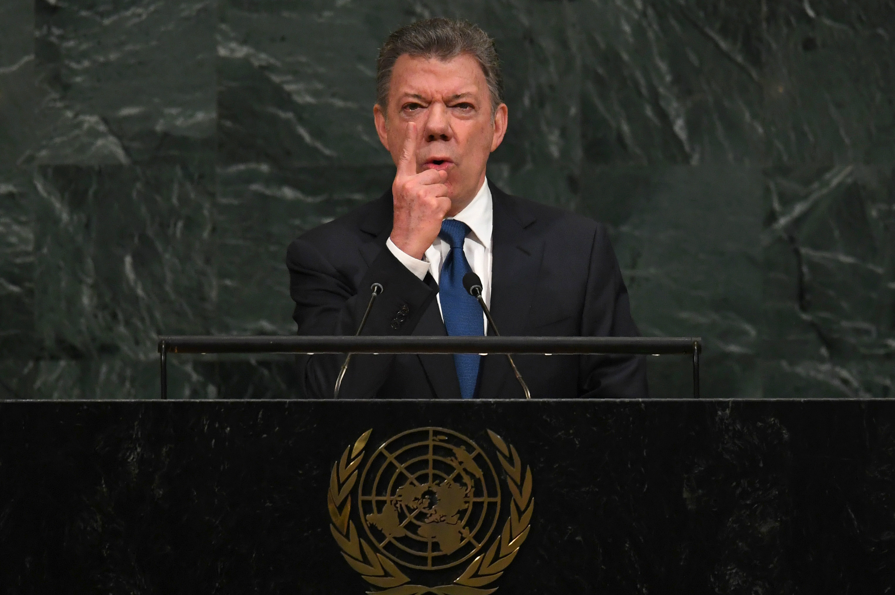 Santos defendió en la ONU la nueva estrategia de Colombia sobre cultivos ilícitos