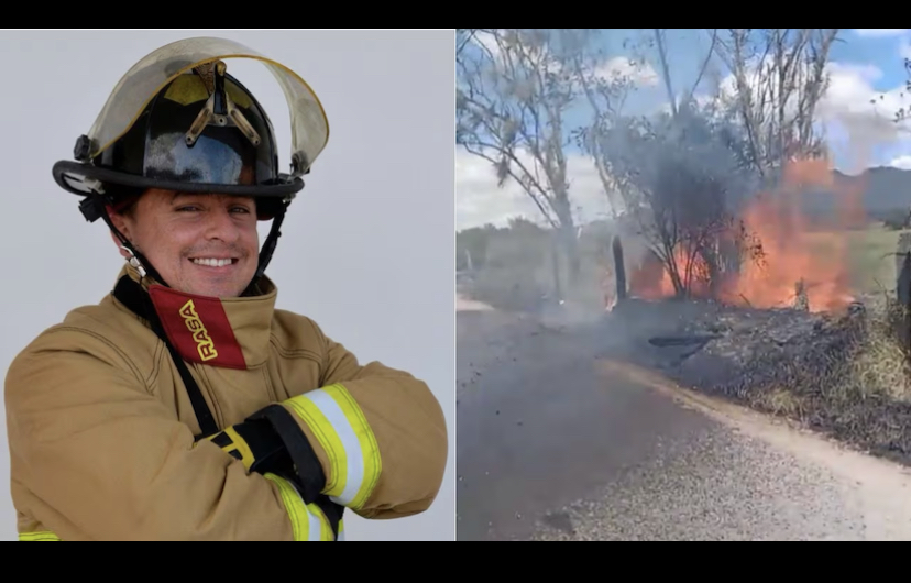 Bombero grabó un video poco antes de morir por una descarga eléctrica en Sopó