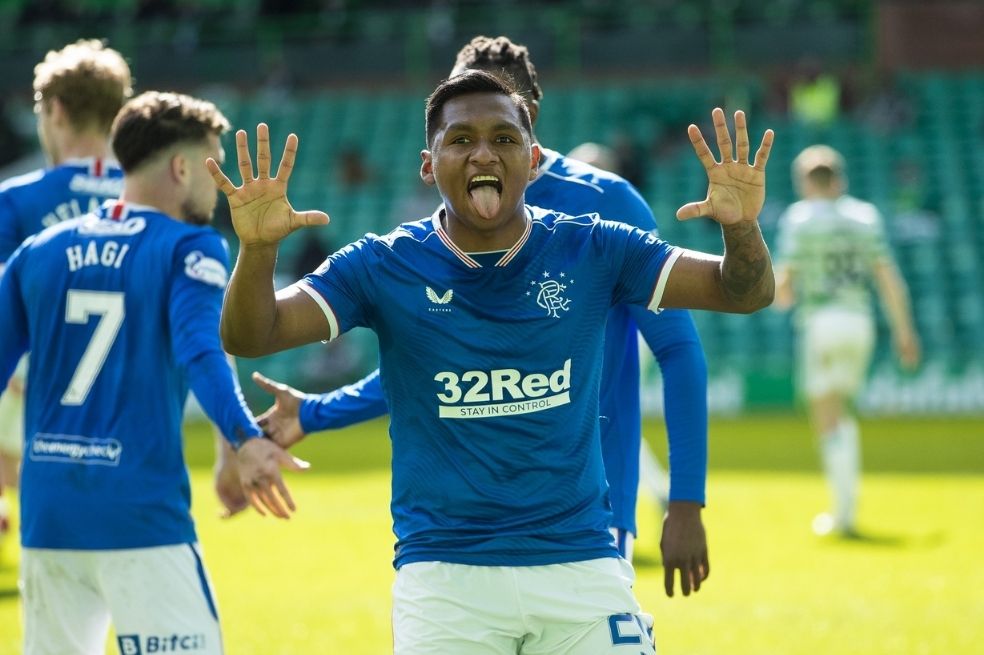 Mire el gol de Alfredo Morelos en el ‘Old Firm’, el clásico más importante de Escocia