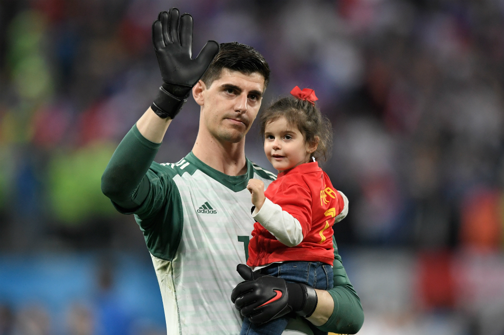 Courtois: «Siempre es bueno irse de vacaciones ganando una medalla»