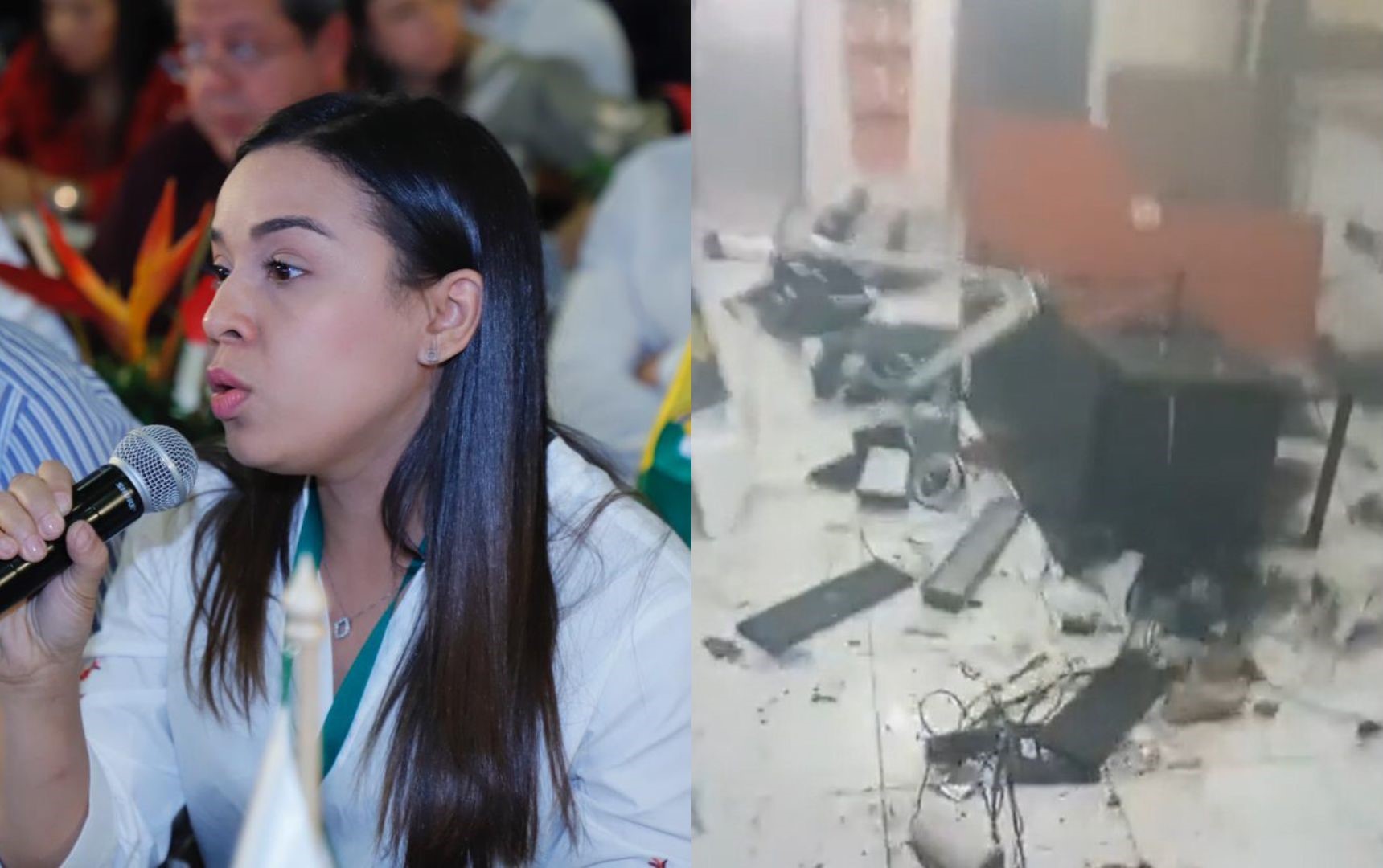 Gobernadora de La Guajira, Diala Wilches, habló sobre los disturbios en Manaure por los resultados electorales.