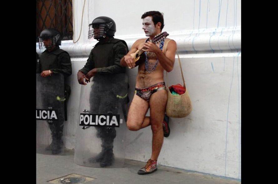‘Desnudatón’ convocada por la Mane avanzó con normalidad en el país