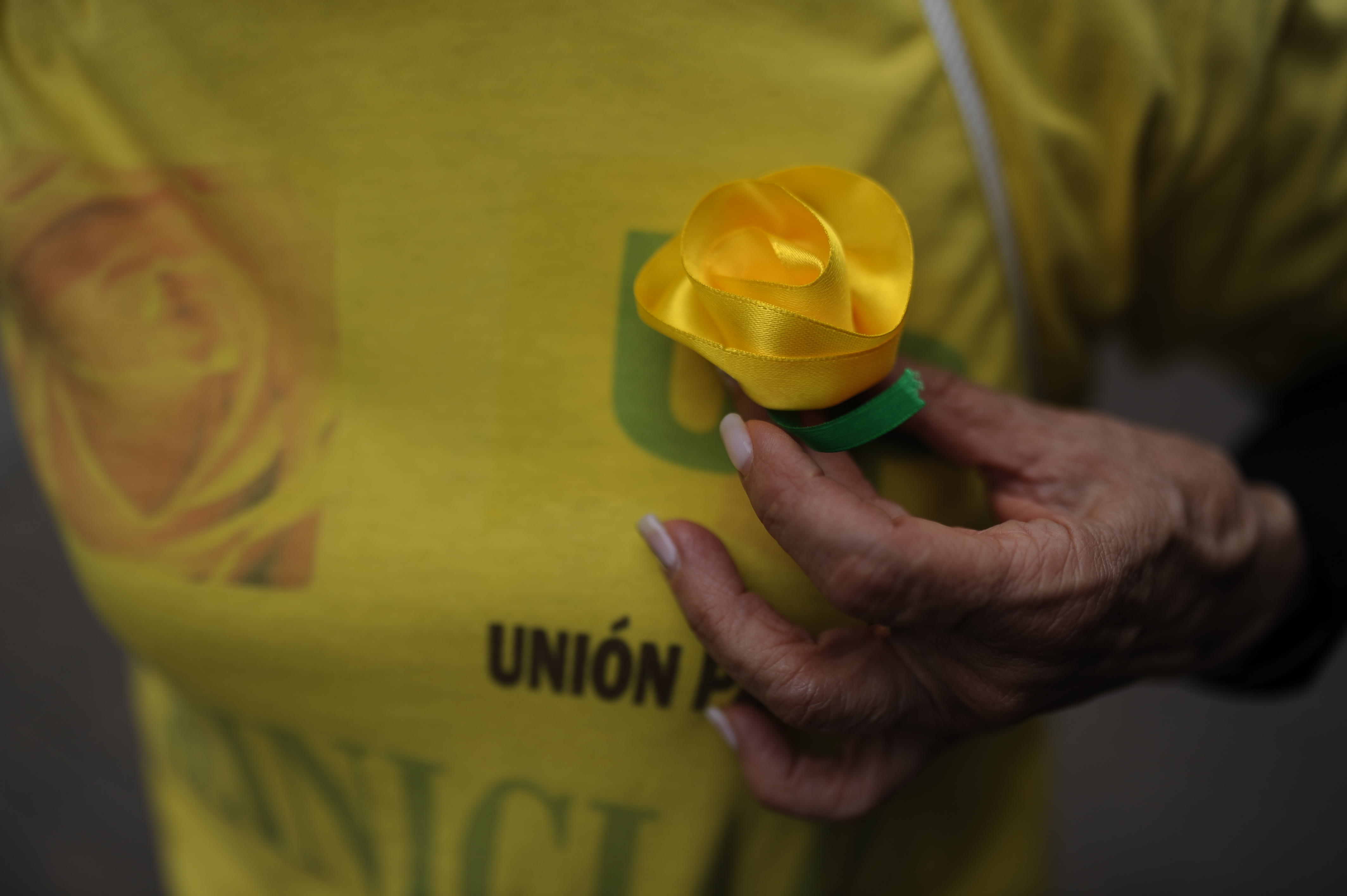 Marcha en conmemoración del genocidio de la Unión Patriótica