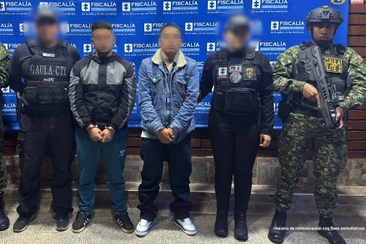 A prisión banda delincuencial que secuestraba y robaba a conductores de plataforma