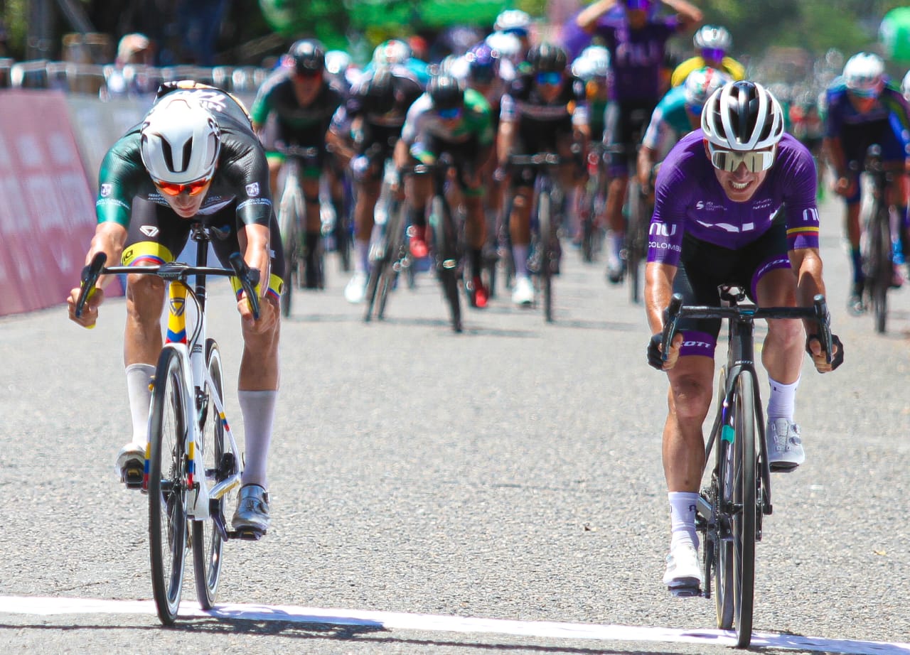 Alejandro Osorio, ganador de la tercera etapa de la Vuelta a Colombia