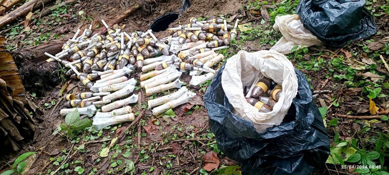 Decomisan 197 explosivos para ser lanzados desde drones por las disidencias de las FARC