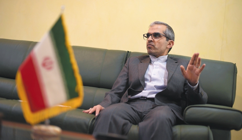 Ahmed Reza, embajador de la República Islámica de Irán en Colombia.