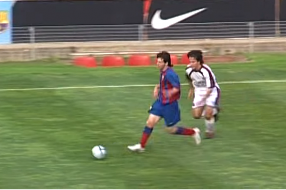 Las mejores jugadas de Messi en las divisiones menores, el regalo de Barcelona a sus hinchas