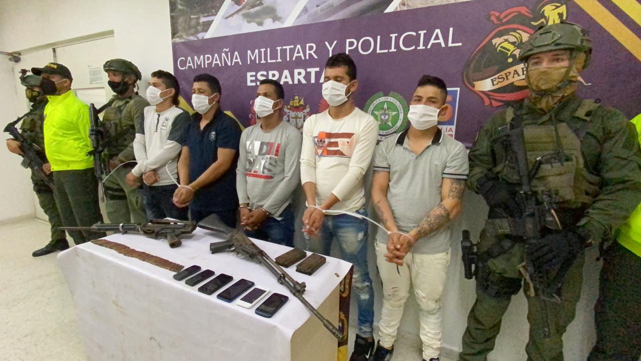 Capturan a alias Brayan, señalado de ser el jefe al mando de Los Rastrojos