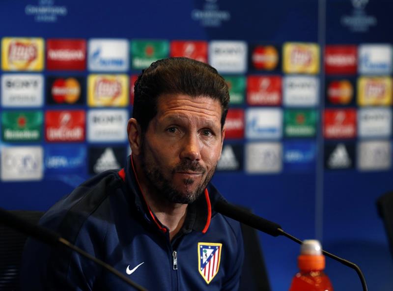 Diego Simeone fue sancionado con tres partidos