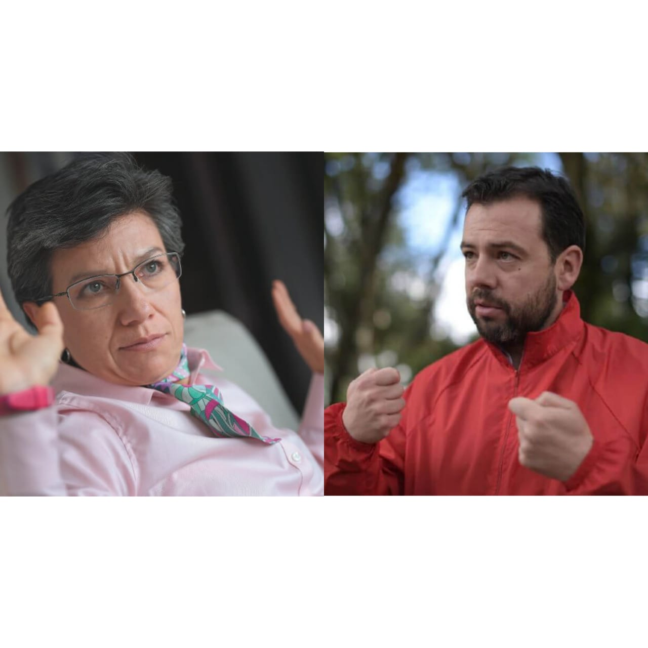 Nuevo choque entre Claudia López y Carlos F. Galán por Corredor Verde de la Séptima