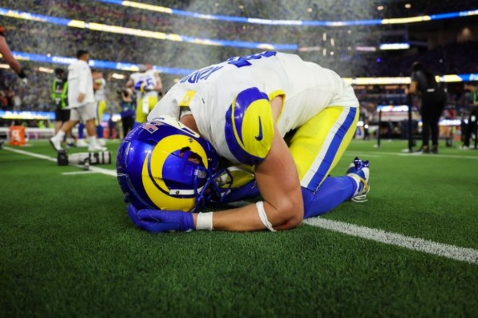 Cooper Kupp, escogido MVP del Super Bowl.