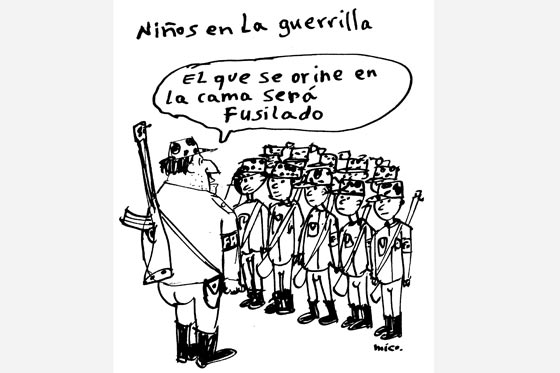 Niños en la guerrilla