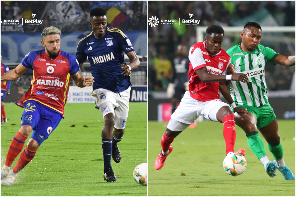 Cuadrangulares de la Liga BetPlay: complicado arranque para Santa Fe y Millonarios