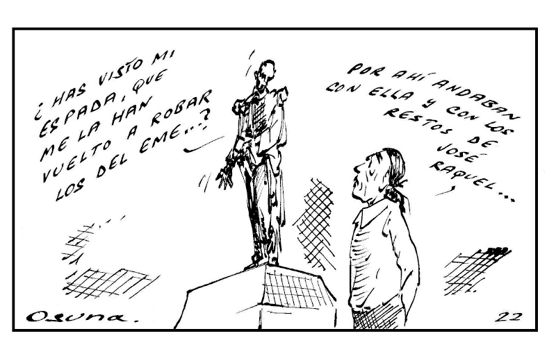 Los Bolívar en la plaza