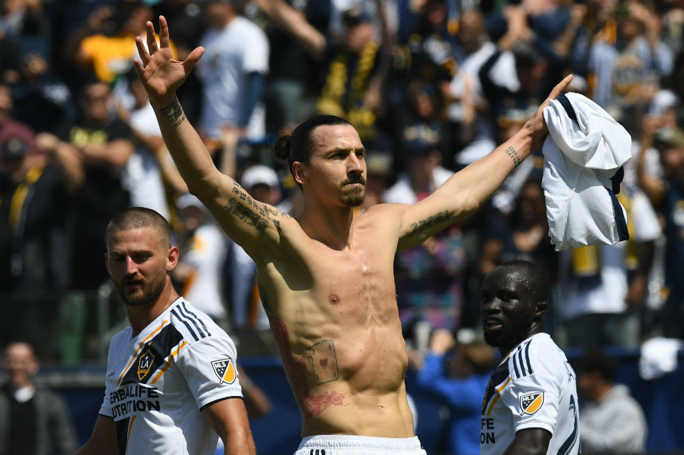 Zlatan Ibrahimovic y un debut de ensueño en la MLS