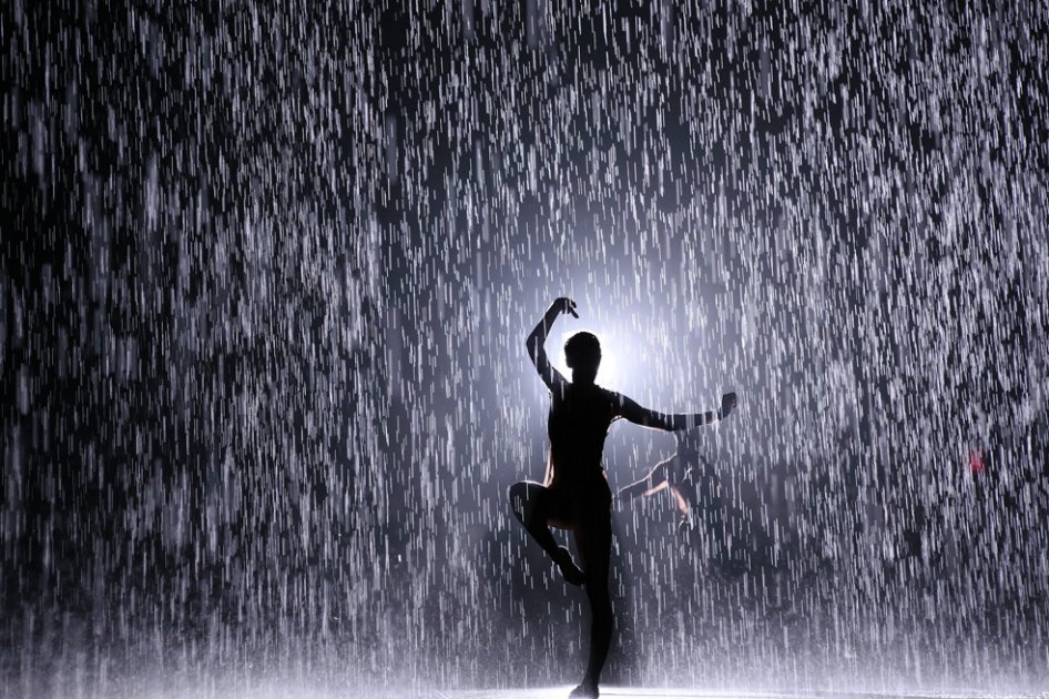 Lluvia que no moja o hipnosis de Turrell, exposiciones temporales en NY