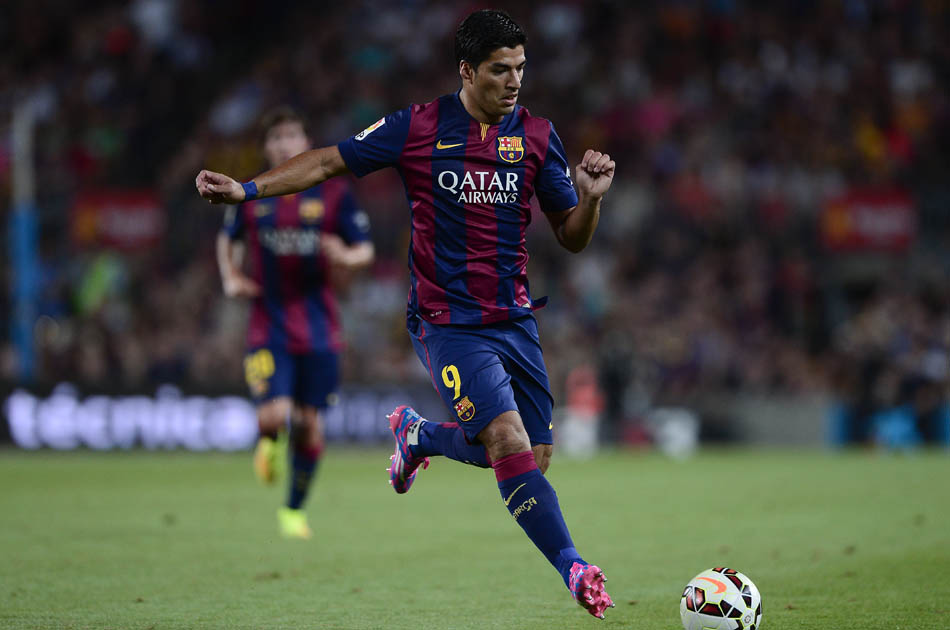 Luis Suárez debutó con el Barcelona