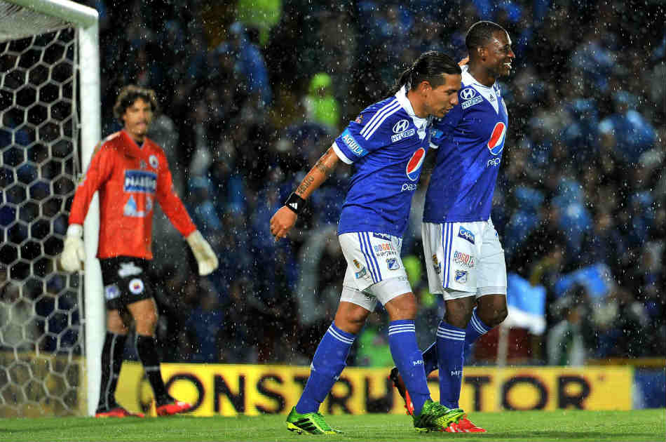 Millonarios goleó al Pasto en su visita a Bogotá