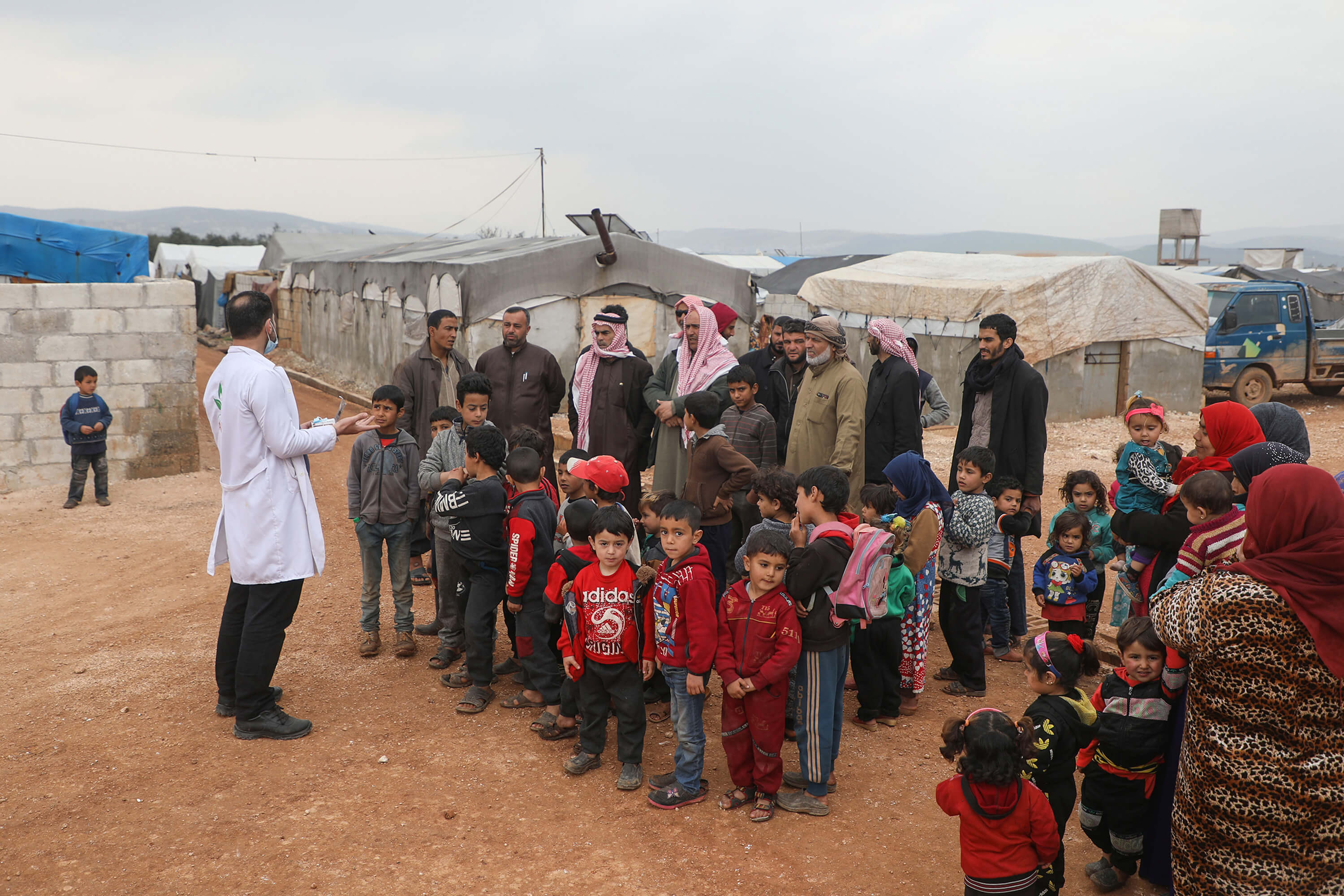 Así se vive en los campos de desplazados que ha dejado la guerra en Siria