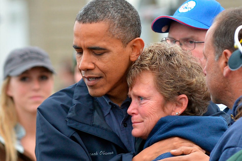 Obama promete acompañar víctimas de Sandy durante largo tiempo