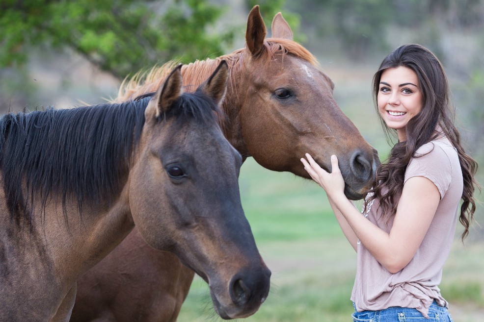 Los caballos relacionan expresiones faciales y la voz de una persona