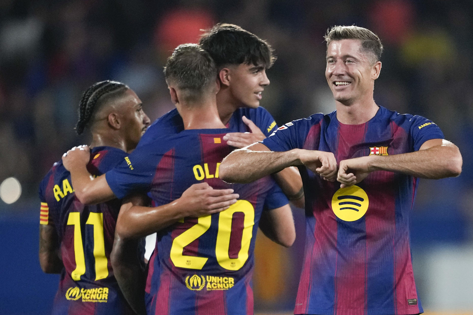 ¡Dura baja para Barcelona! Lewandowski se perderá el clásico contra Real Madrid
