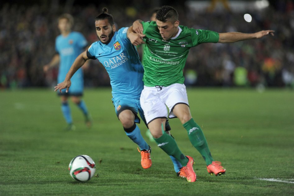 Barcelona no pudo con el modesto Villanovense